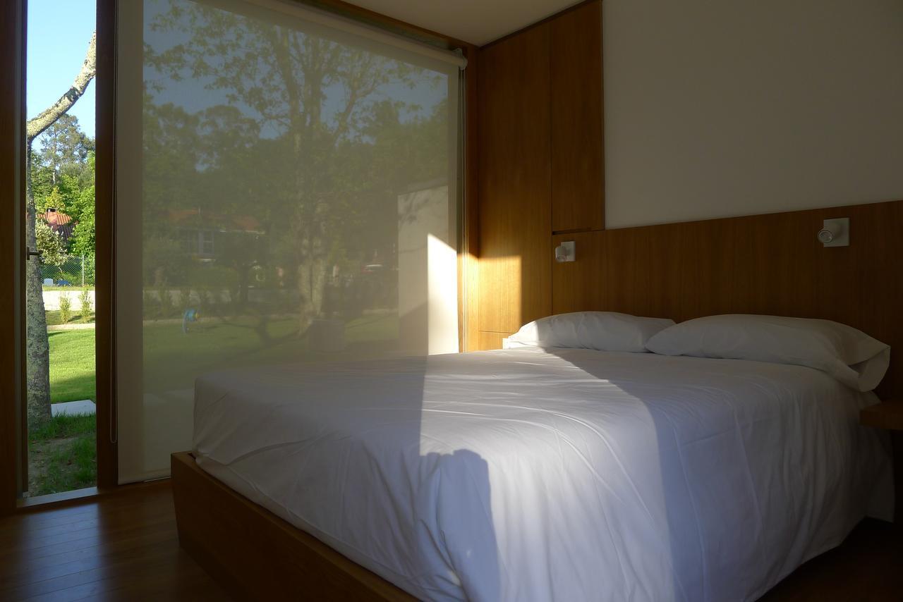 Bungalow Camping Los Manzanos Santa Cruz de Oleiros Esterno foto